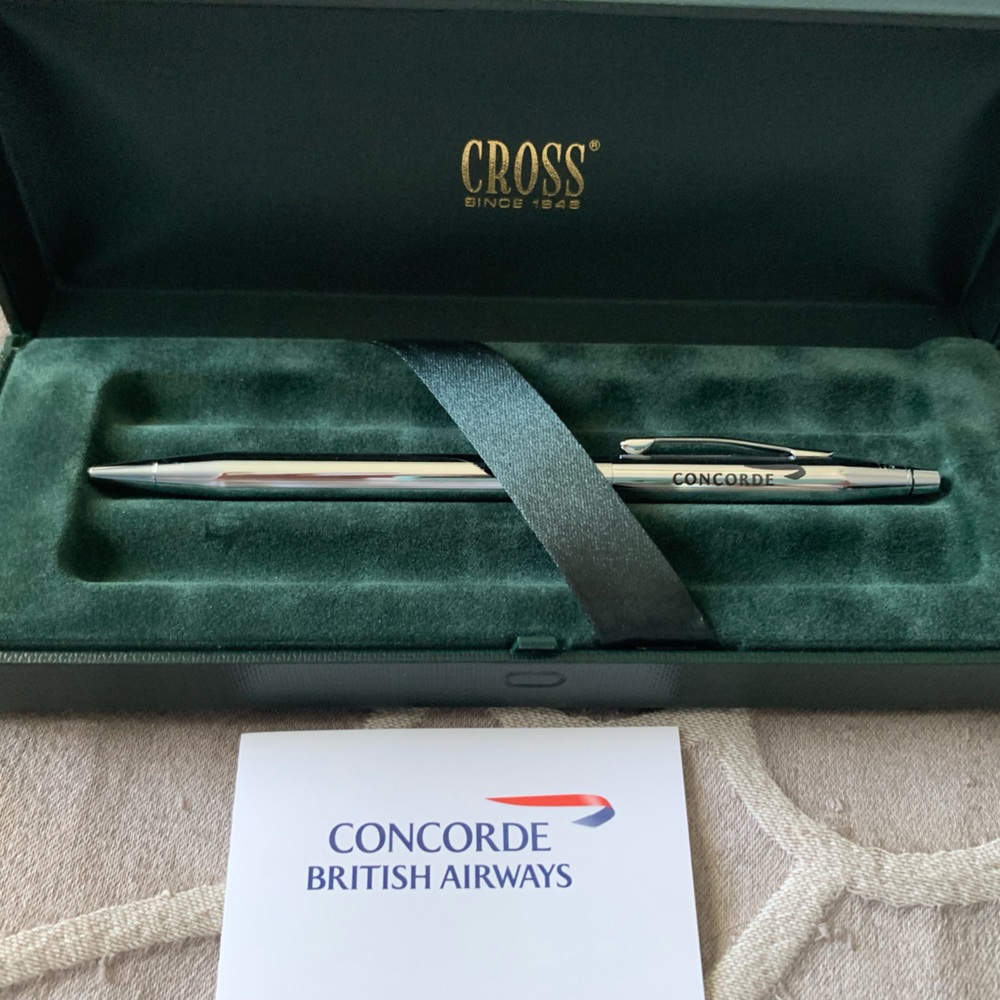NIB Genuine Cross Pen—British Airways “Concord”